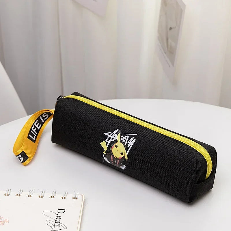 ⚡ Trousse Pikachu Pokémon – Jaune ou Noire