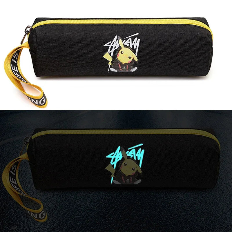 ⚡ Trousse Pikachu Pokémon – Jaune ou Noire